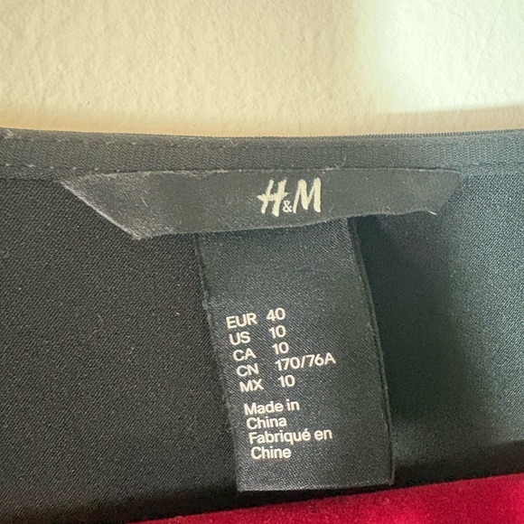 H&M Faux Wrap Black Jumpsuit - Picture 6 of 7